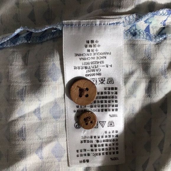 TOMMY BAHAMA Shirt Button Up Short Sleeves 100% Silk Size L - Picture 6 of 6